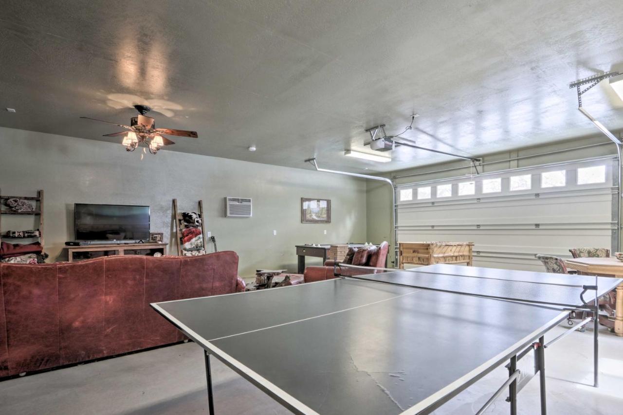Cozy Heber-Overgaard Cabin With Fire Pit, Game Room! Luaran gambar