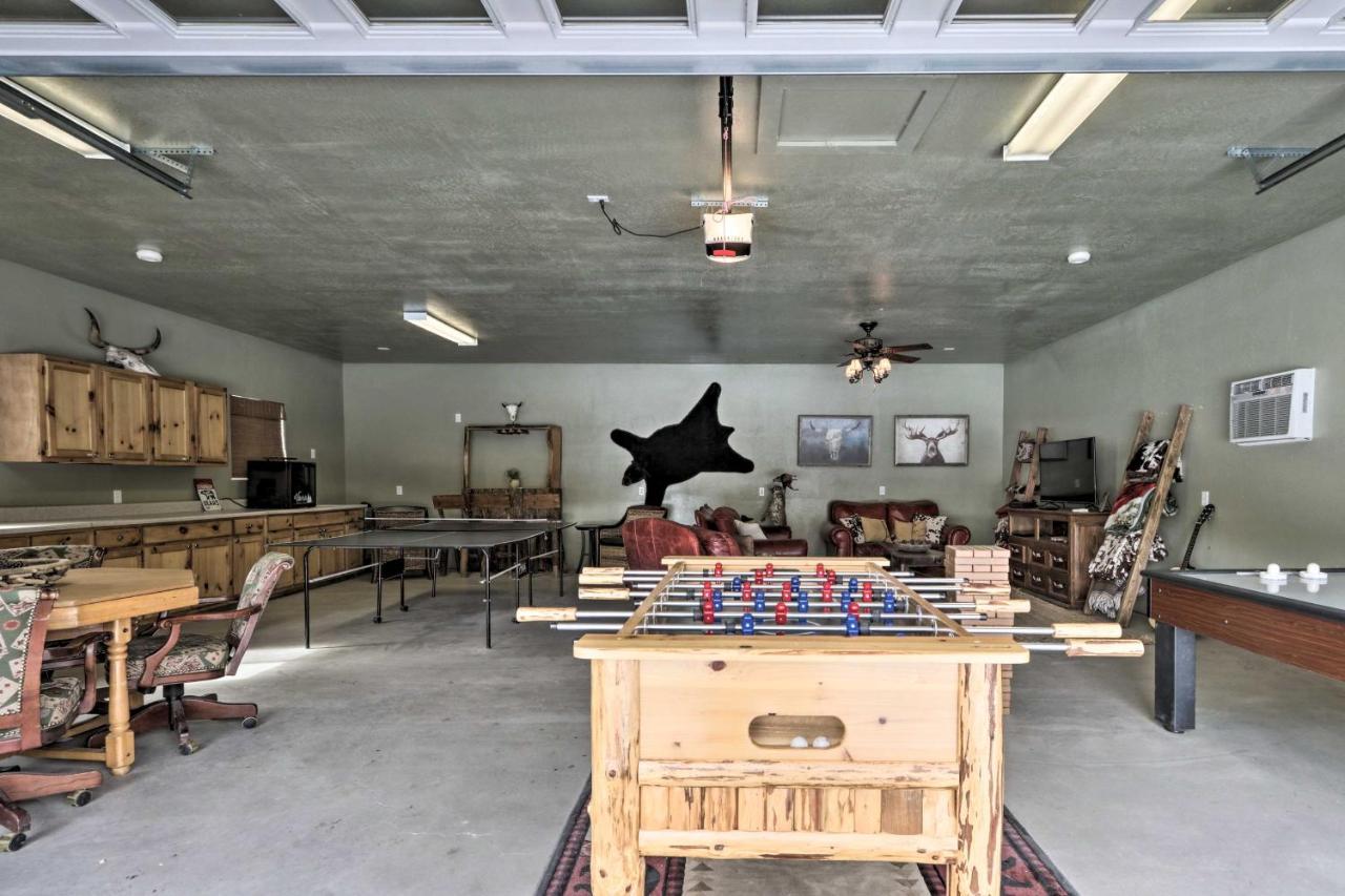 Cozy Heber-Overgaard Cabin With Fire Pit, Game Room! Luaran gambar